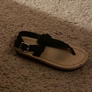 Simply comfy black sandals